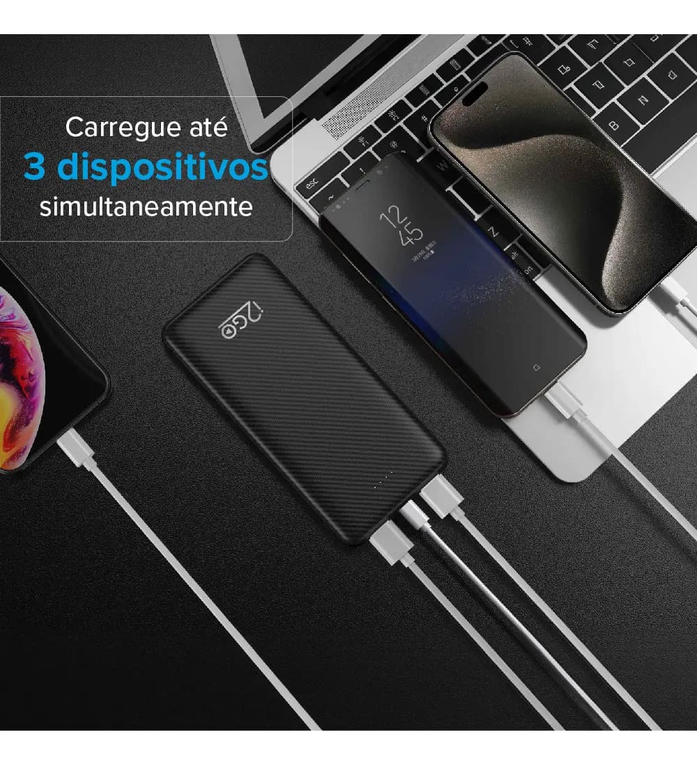 Power Bank I2go Plus 10000mAh Usb-c Preto — imagem 4