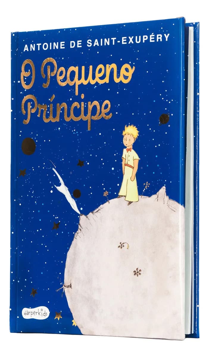 O Pequeno Príncipe – Edição de luxo com capa dura almofadada e aquarelas originais do autor - Saint-Exupery, Antoine - HarperKids - Capa Dura — imagem 3