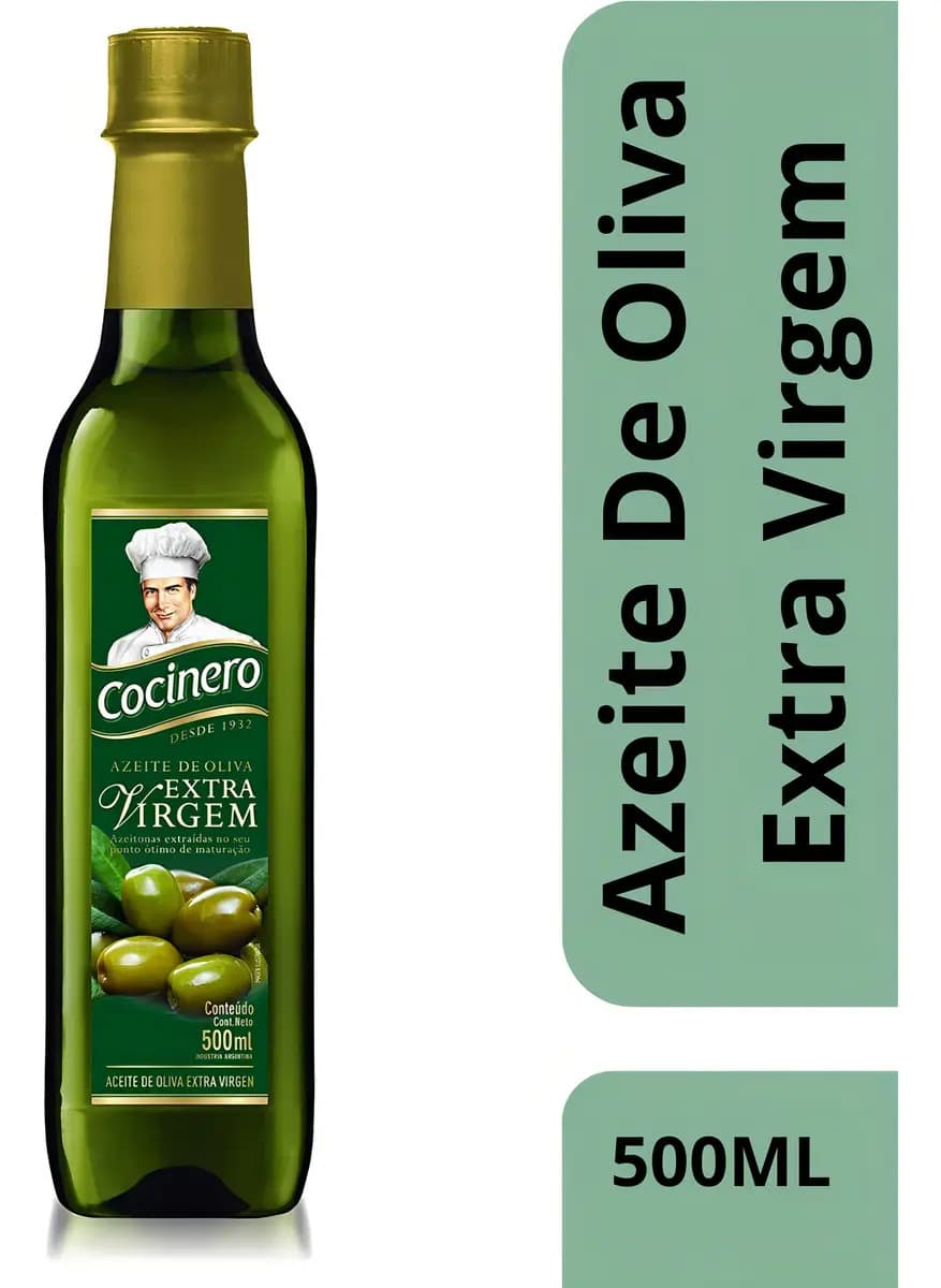 Azeite De Oliva Extra Virgem 500 mL Cocinero Pet — imagem 2