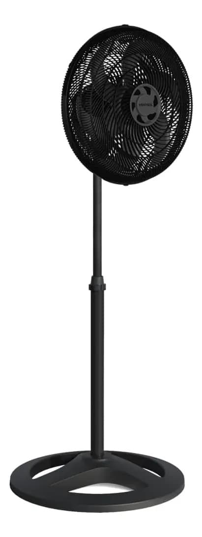 Ventilado De Coluna Turbo 6 Pás 40cm Preto Ventisol Diâmetro 40 Cm Frequência 80 Watts — imagem 3
