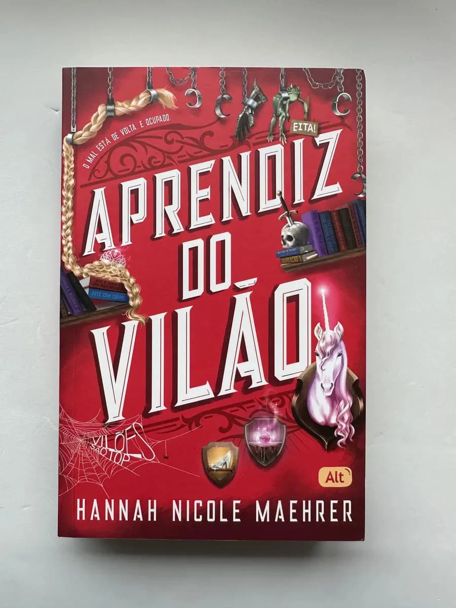 Aprendiz do vilão - Maehrer, Hannah Nicole - Globo Livros - Capa Mole — imagem 5