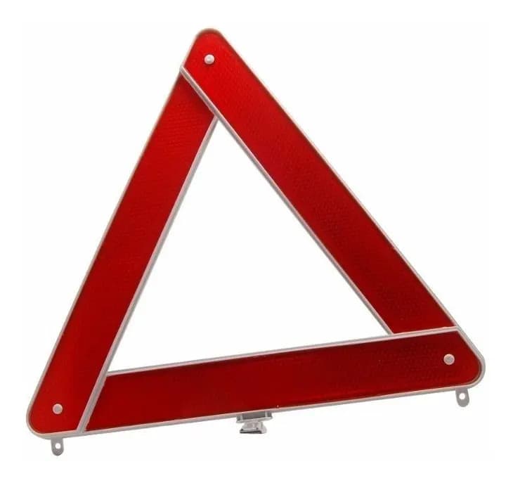 Triangulo Segurança Veiculos Marca Universal — imagem 3