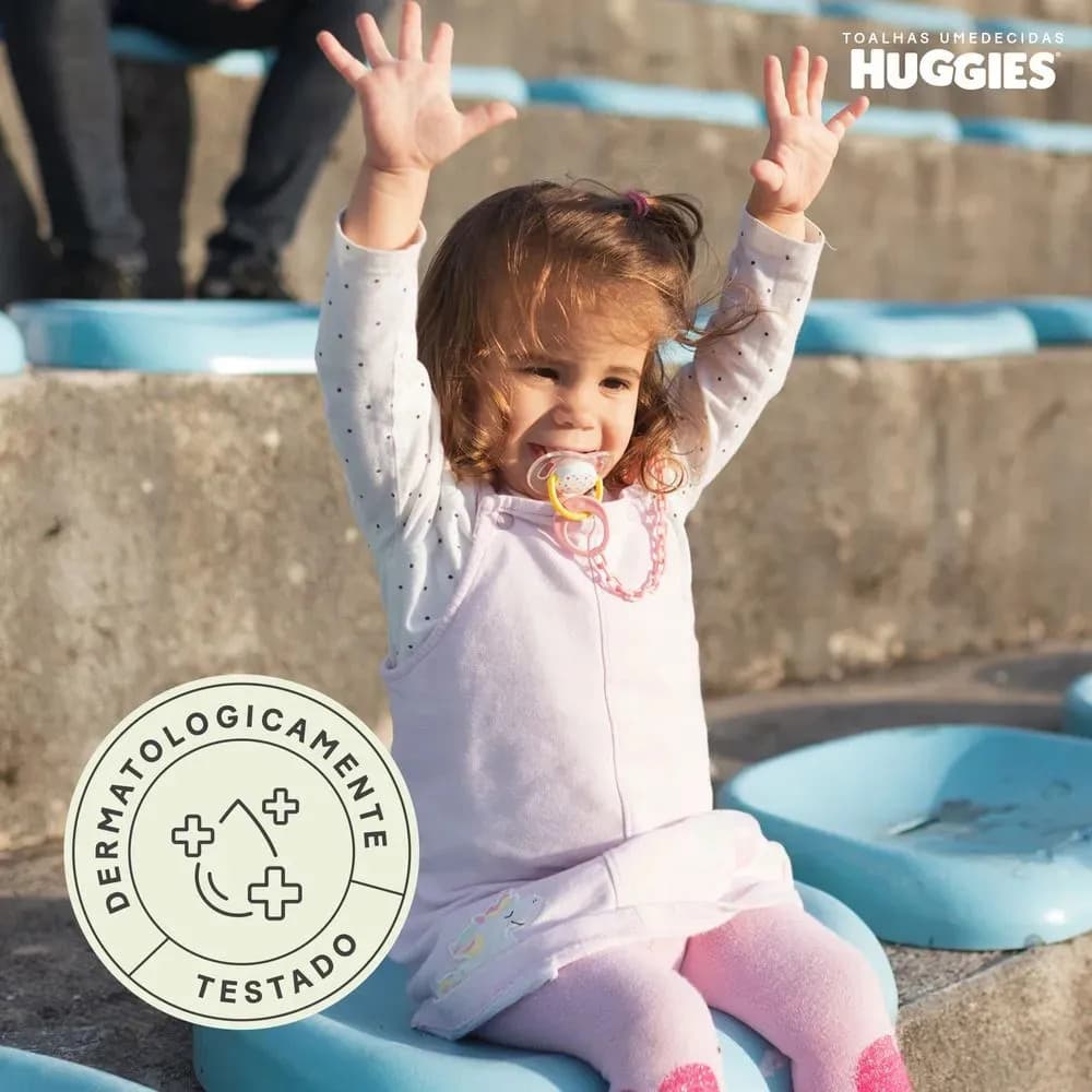 Huggies Lenços Umedecidos Higiene Superior Limpam 2x Mais 48 Un — imagem 5