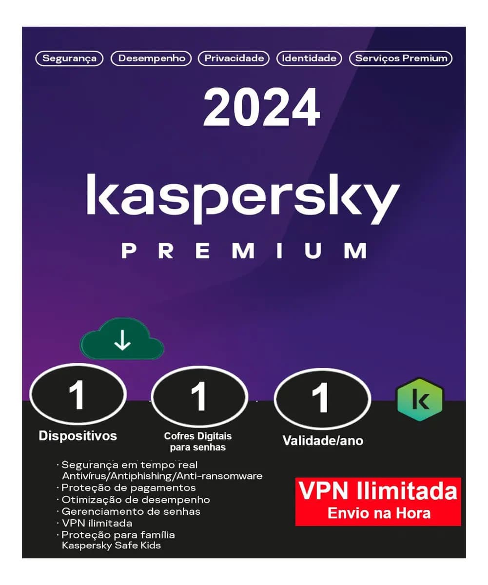 Kaspersky Premium Antivirus 1 dispositivo de 12 meses — imagem 2