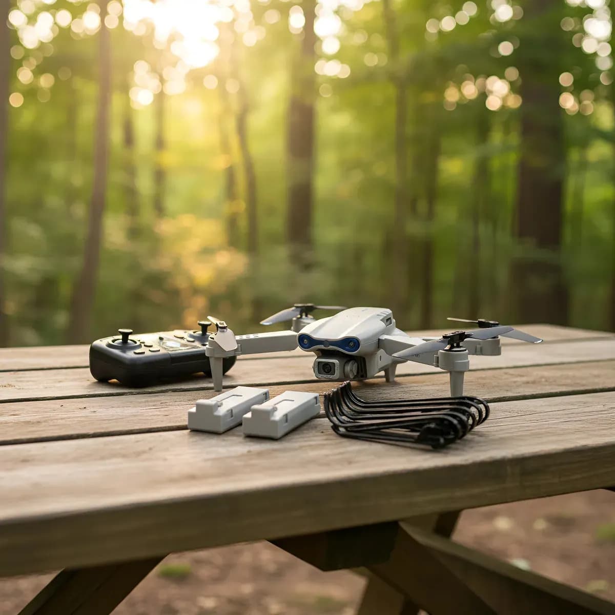 Mini Drone Com Câmera - Para Adolescentes Iniciantes + Portatil Super + 2 Baterias- Cachalote — imagem 4