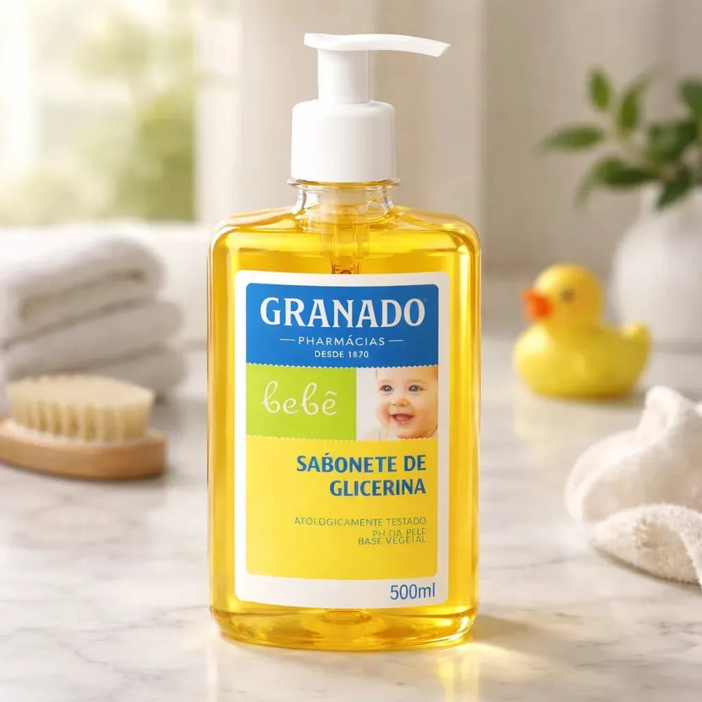 Granado Sabonete Líquido Glicerina Bebê Tradicional 500 ml — imagem 6