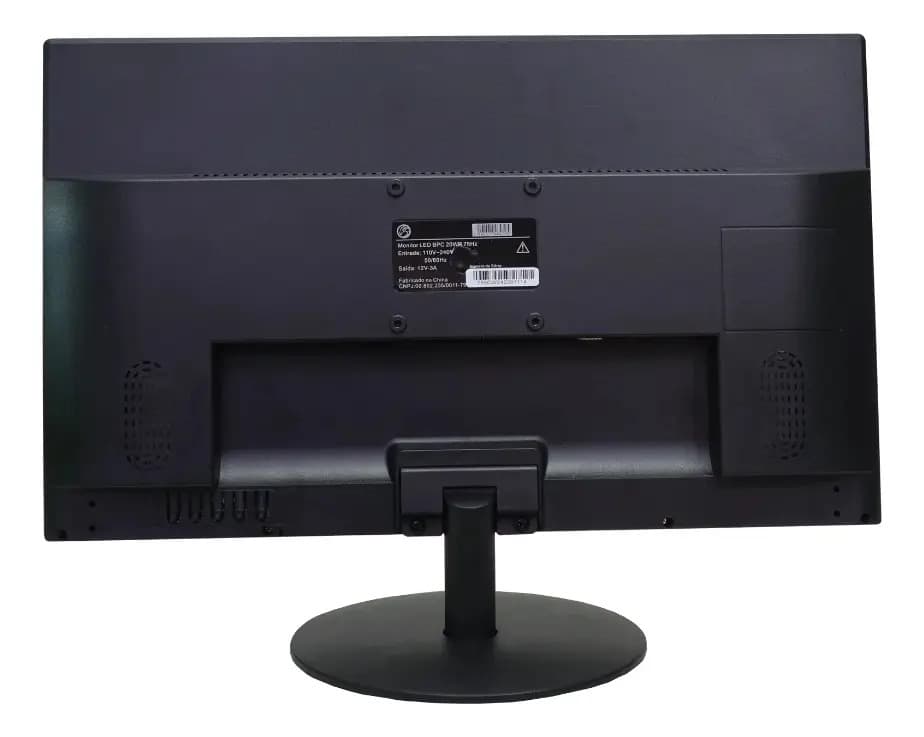 Monitor LED 20 Brazil PC 20WR - 1600x900, 75Hz, 5ms - HDMI/VGA - Preto — imagem 4