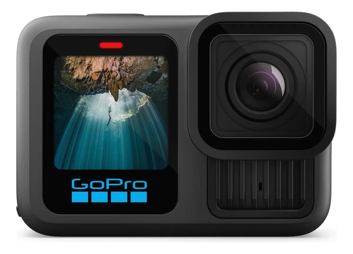 GoPro HERO13 Black Power Bundle - Kit com Câmera de Ação à Prova d'água 10m, 5.3K60, 27MP e Carregador duplo com Baterias, estojo e Cartão de Memória — imagem 2