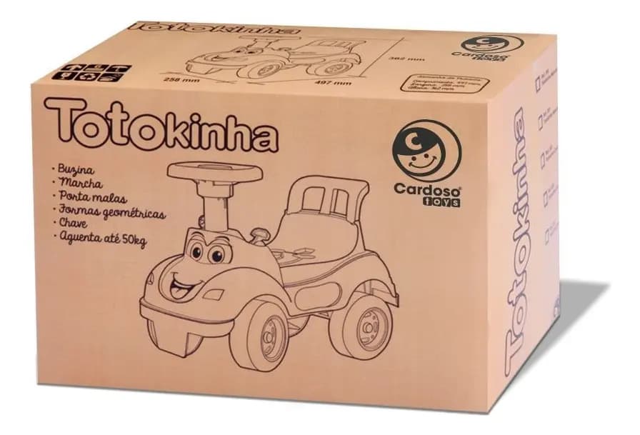 Triciclo Cardoso Totokinha Azul — imagem 4