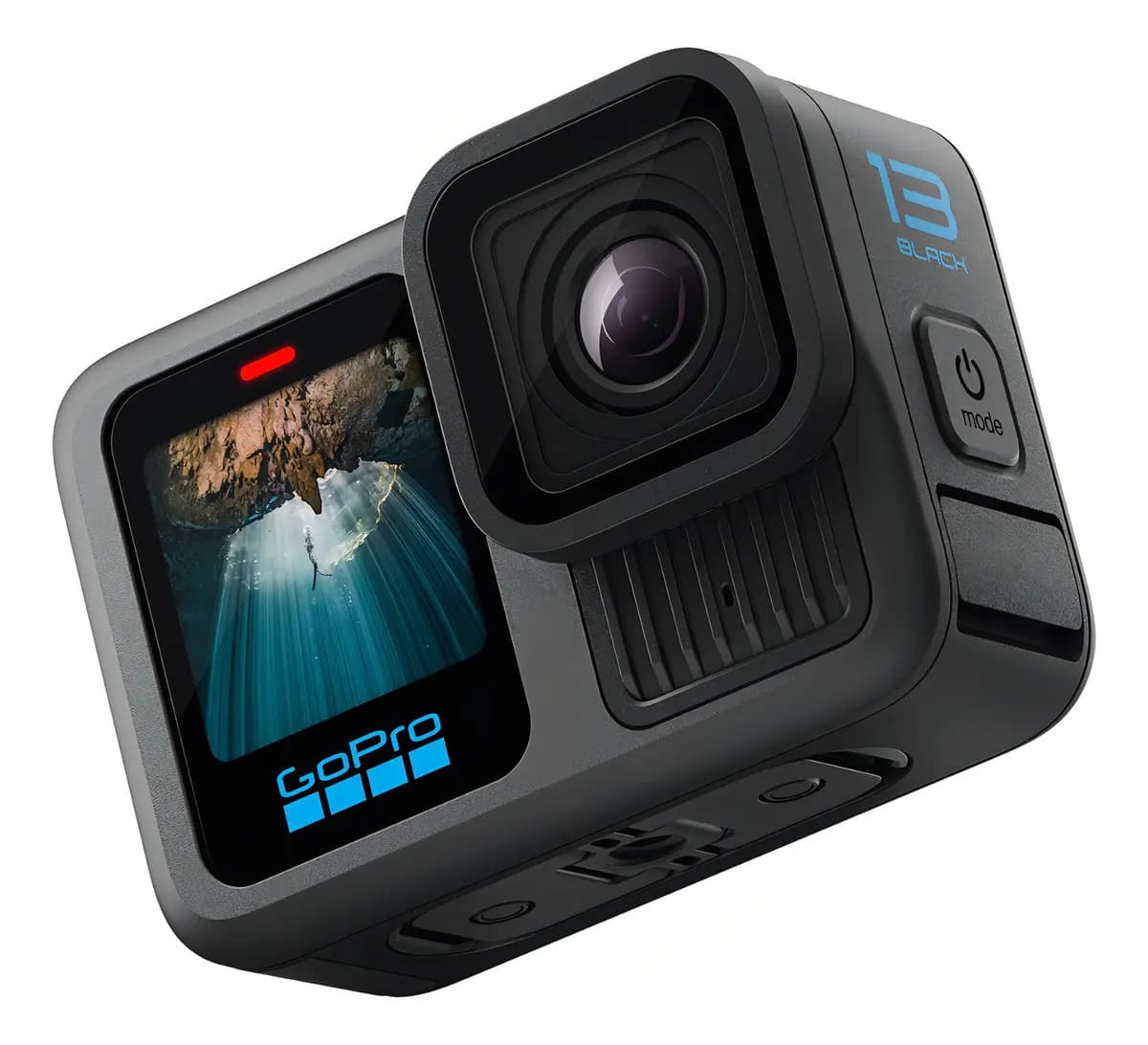 GoPro HERO13 Black Bundle - Kit com Câmera de Ação à Prova d'água 10m, 5.3K60, HLG HDR, 27MP, HyperSmooth 6.0, GPS, Wi-Fi 6 e Acessórios Extras The Handler, Bat — imagem 3