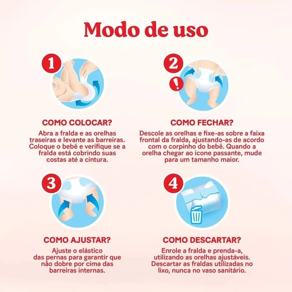 Huggies Fralda Descartável Máxima Proteção XG - 16 Un — imagem 5