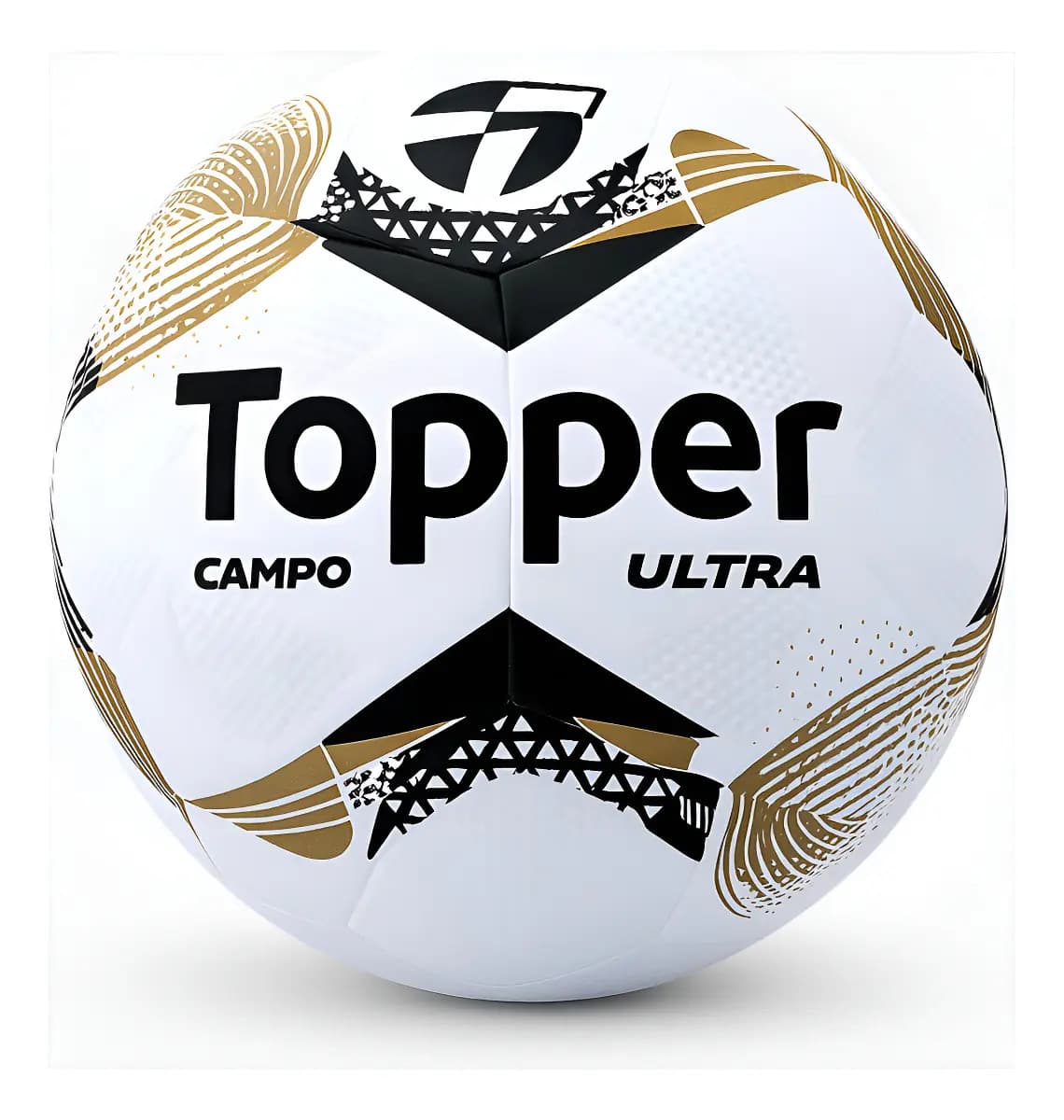 Bola De Futebol De Campo Topper Ultra Dupla Colagem Cor Dourado
