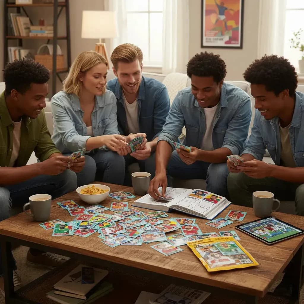 Kit 200 Figurinhas Copa Mundo 2026 Avulsa SEM Repetição Panini Figurinhas Sortidas Copa Do Mundo — imagem 4