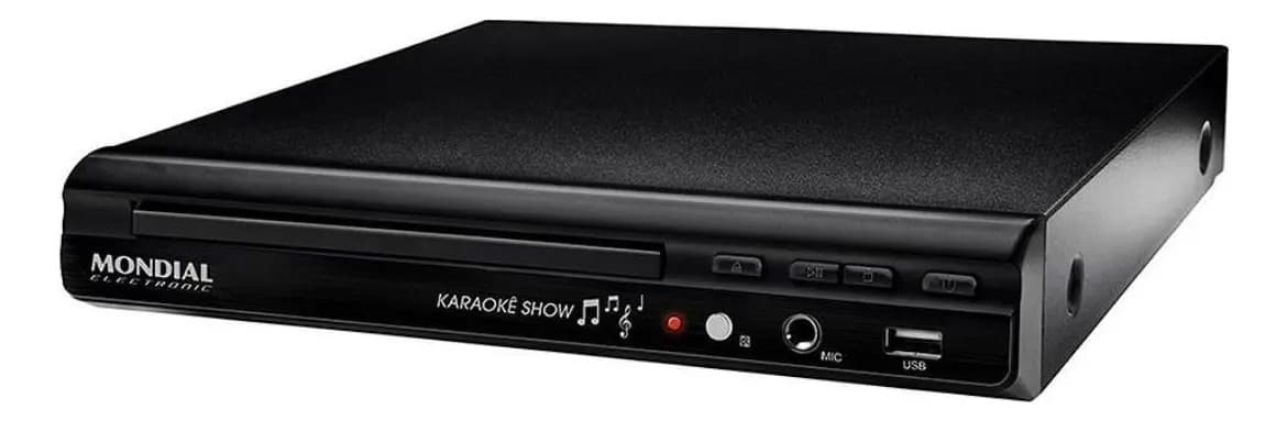 Dvd Cd Player Mondial Karaoke Mp3 Usb Pendrive Ripping Score — imagem 5