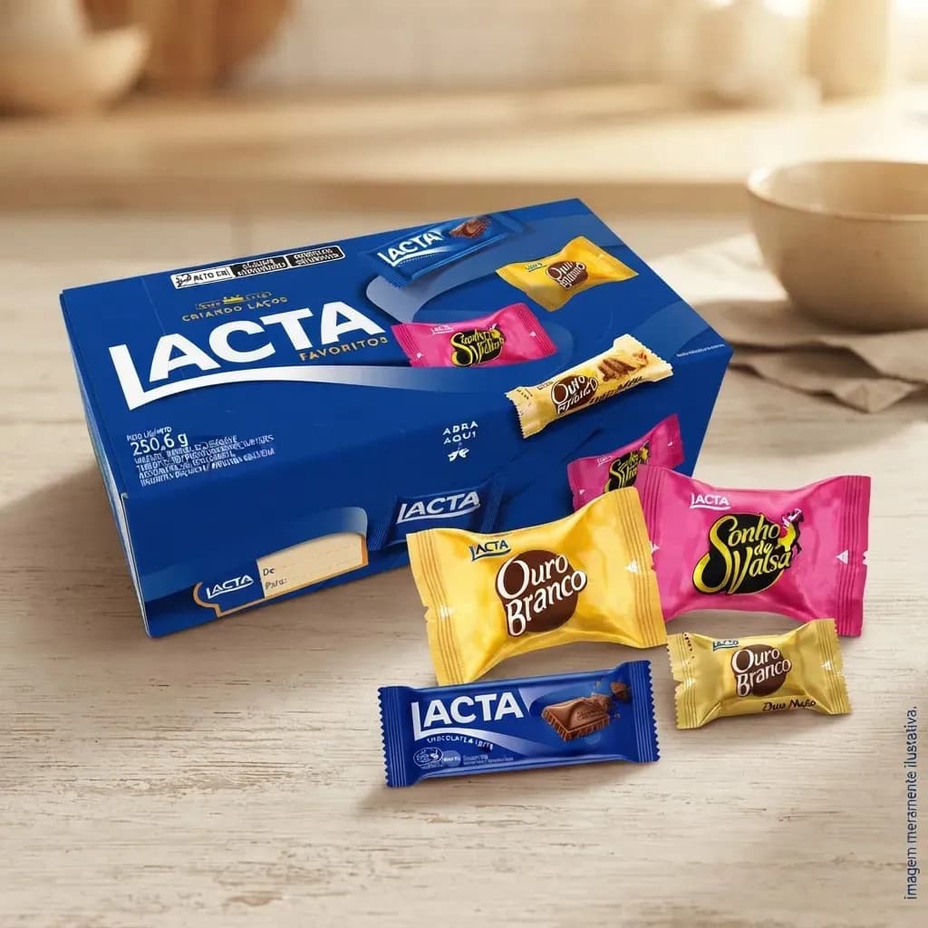 Caixa de Variedades Lacta Favoritos 250,6g — imagem 6