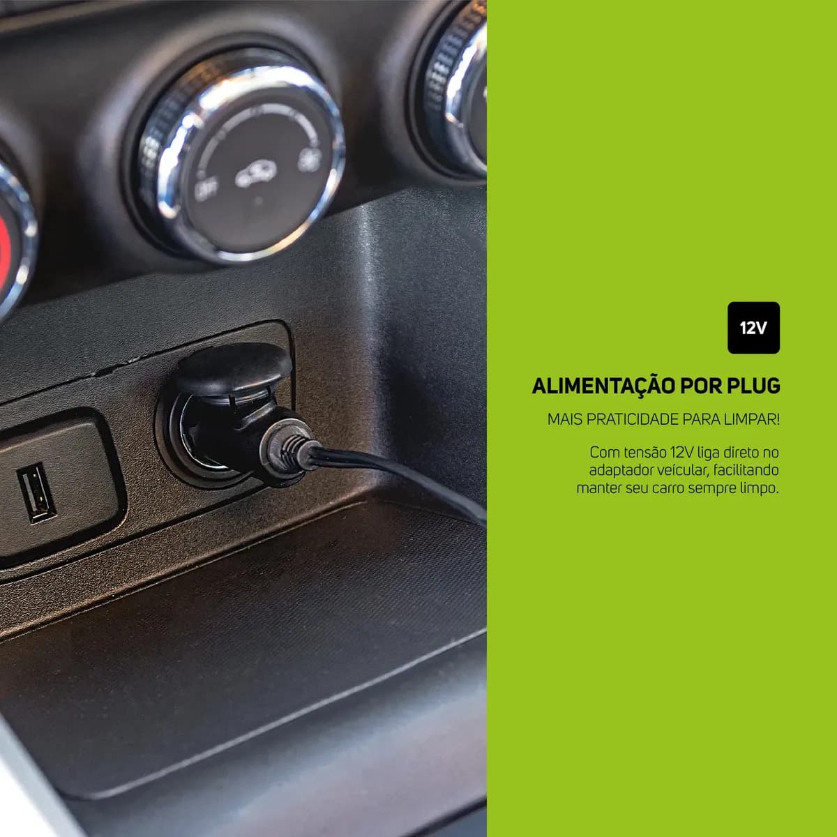 Aspirador Automotivo Portátil WAP CAR Filtro HEPA Cabo de 3,7m 180W 12V2 — imagem 4