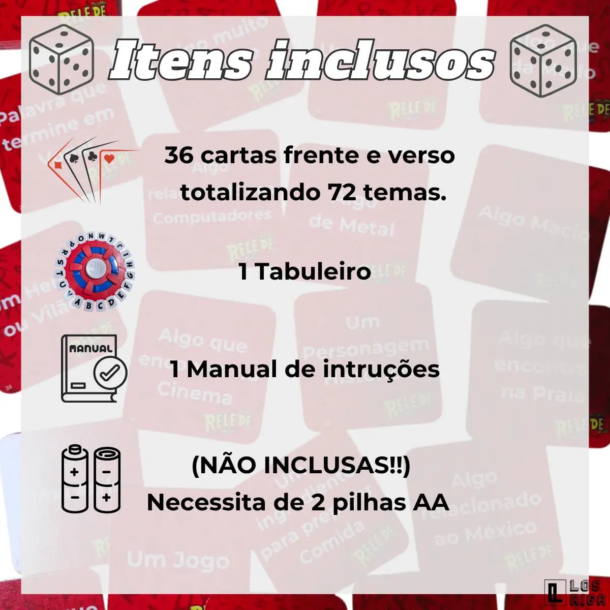 Jogo Stop Leeboom Com Temporizador Educativo 10 segundos Em Português Cor Vermelho — imagem 3