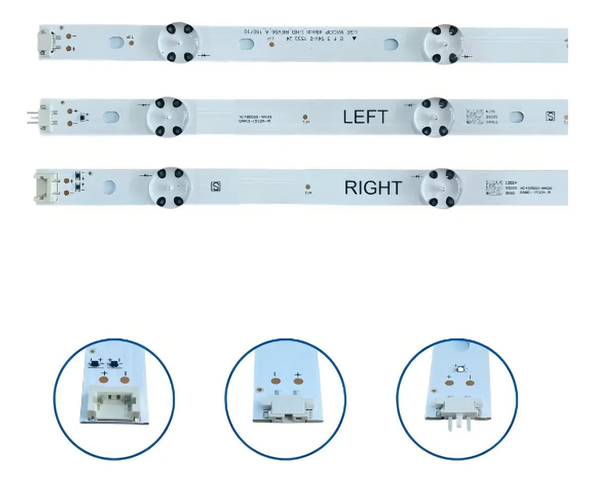 Kit Barra Led Tv LG 49lj5550 Compatível 8 Barras De Leds King Note — imagem 3