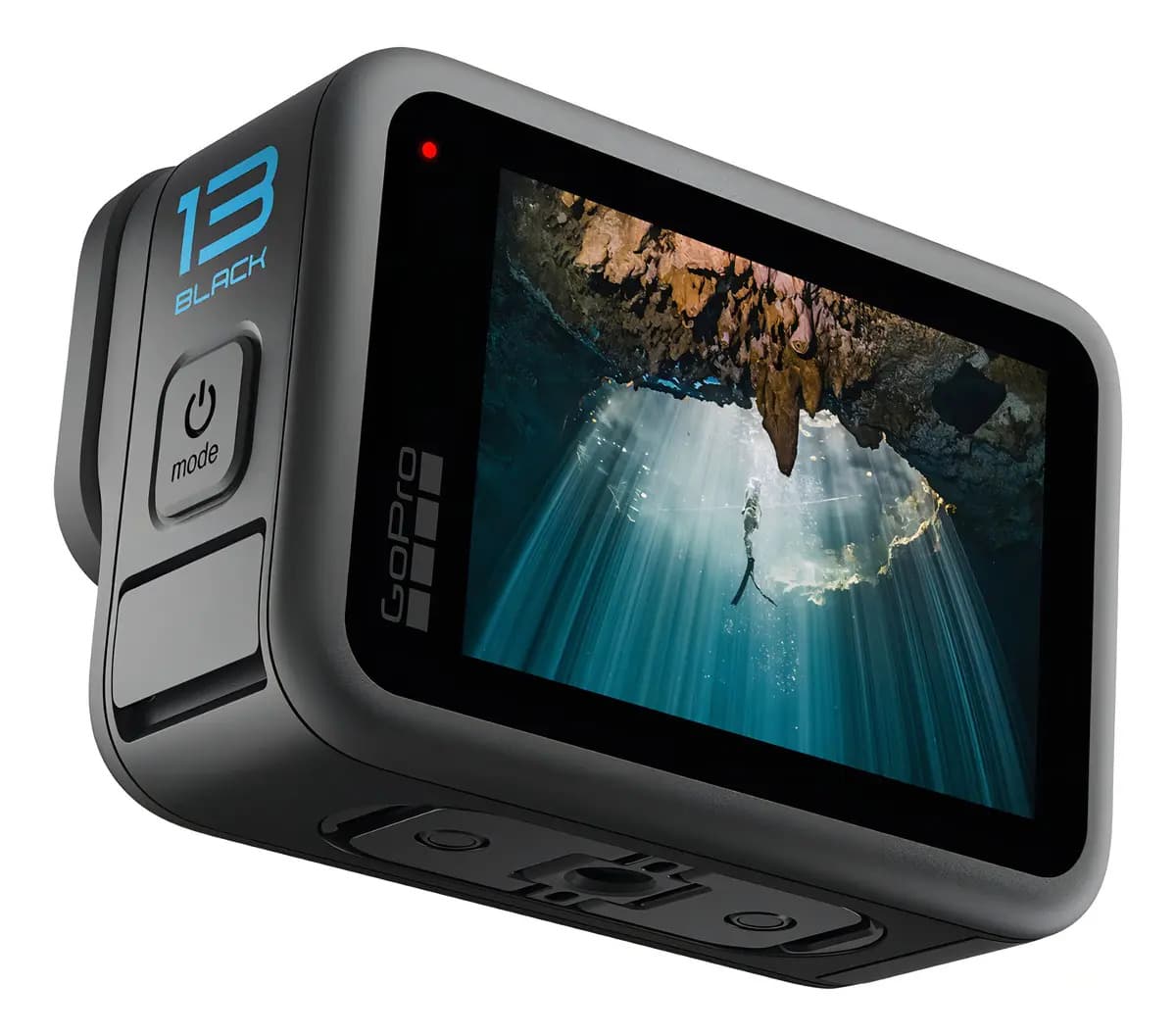 GoPro HERO13 Black Bundle - Kit com Câmera de Ação à Prova d'água 10m, 5.3K60, HLG HDR, 27MP, HyperSmooth 6.0, GPS, Wi-Fi 6 e Acessórios Extras The Handler, Bat — imagem 4