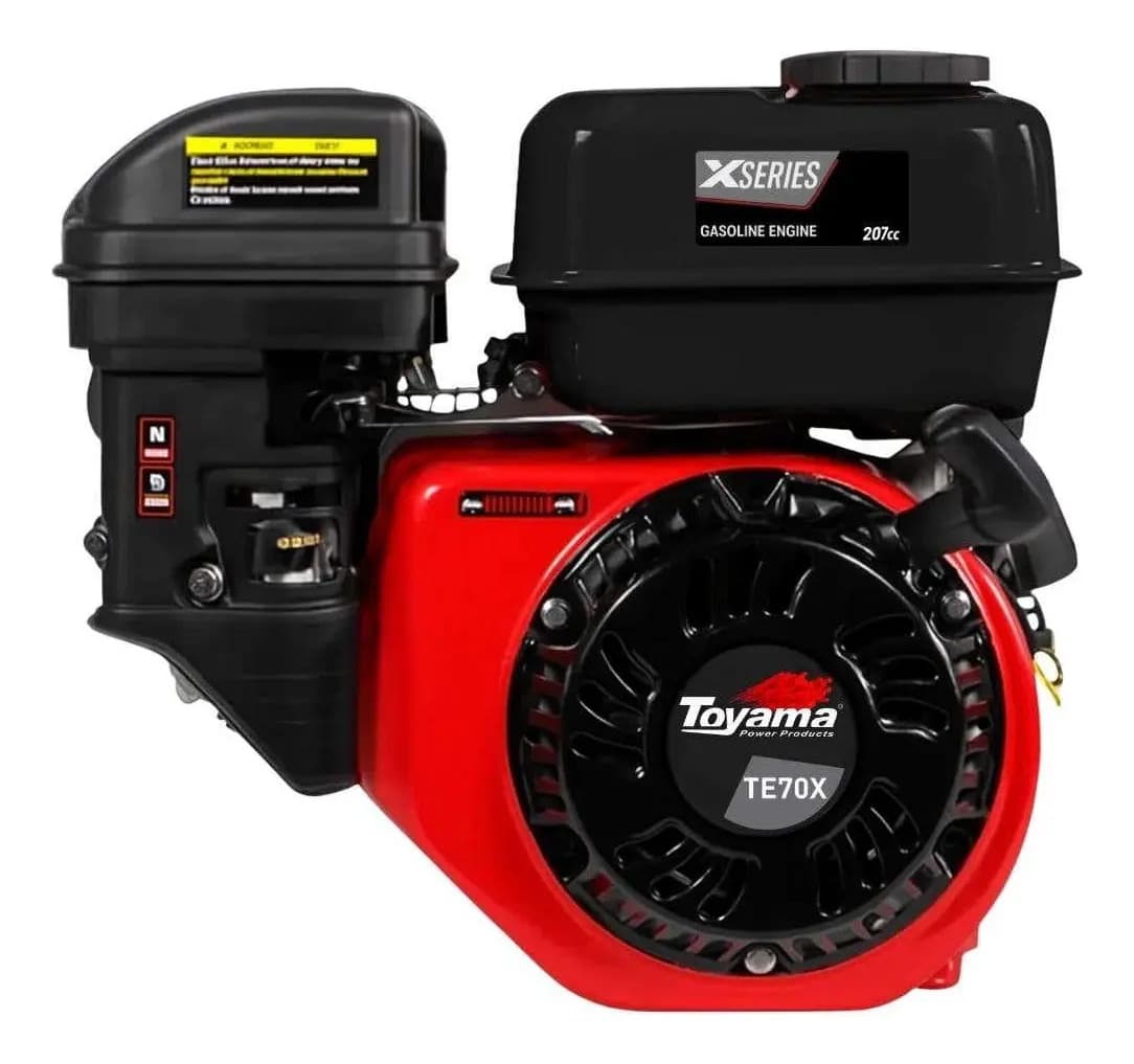Motor Gasolina 7hp 4t Partida Manual Multiuso Te70x Toyama — imagem 2