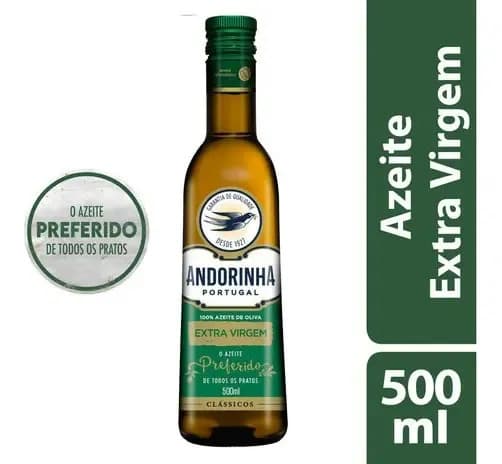 Azeite de Oliva Extra Virgem Vidro Andorinha 500ml — imagem 4