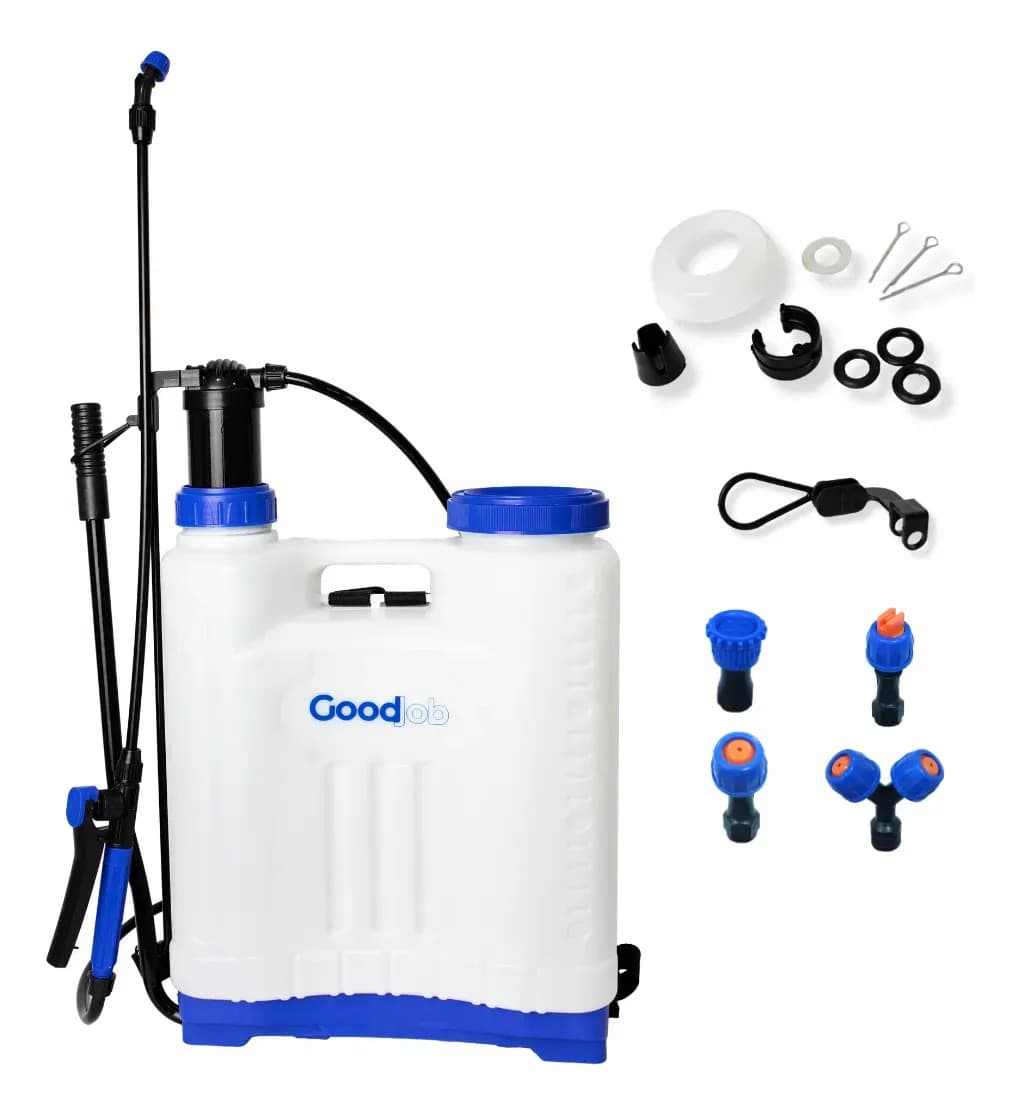 Pulverizador Manual Costal Agrícola 20 Litros Máquina Passar Veneno Insetos GJP200 GoodJob