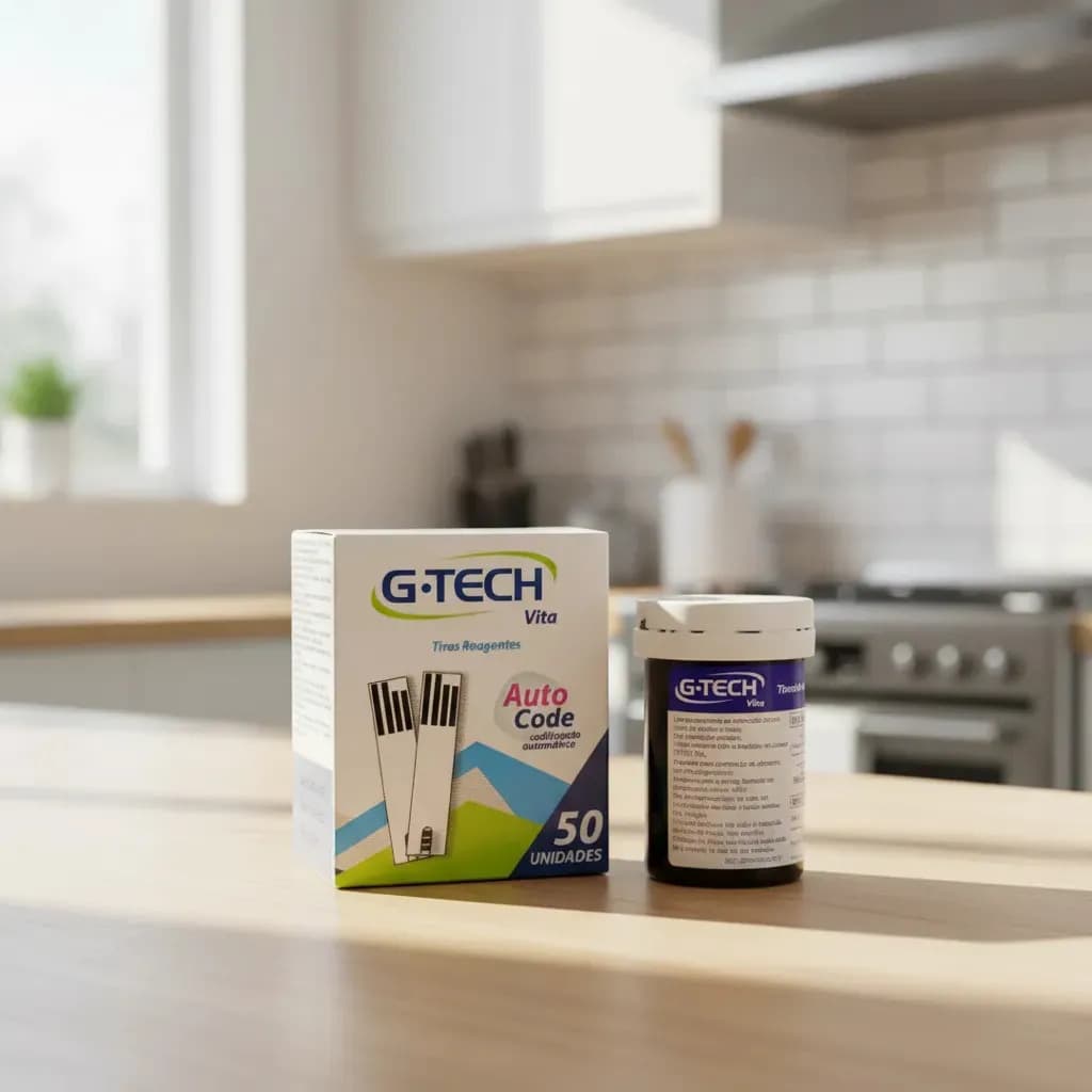 Tiras de Glicemia G-Tech Vita Tiras 50un — imagem 2