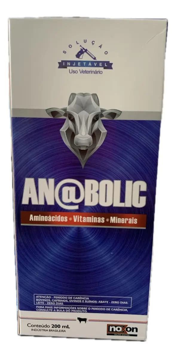 Noxon Anabolic 200ml engorda de bovinos confinamento — imagem 6