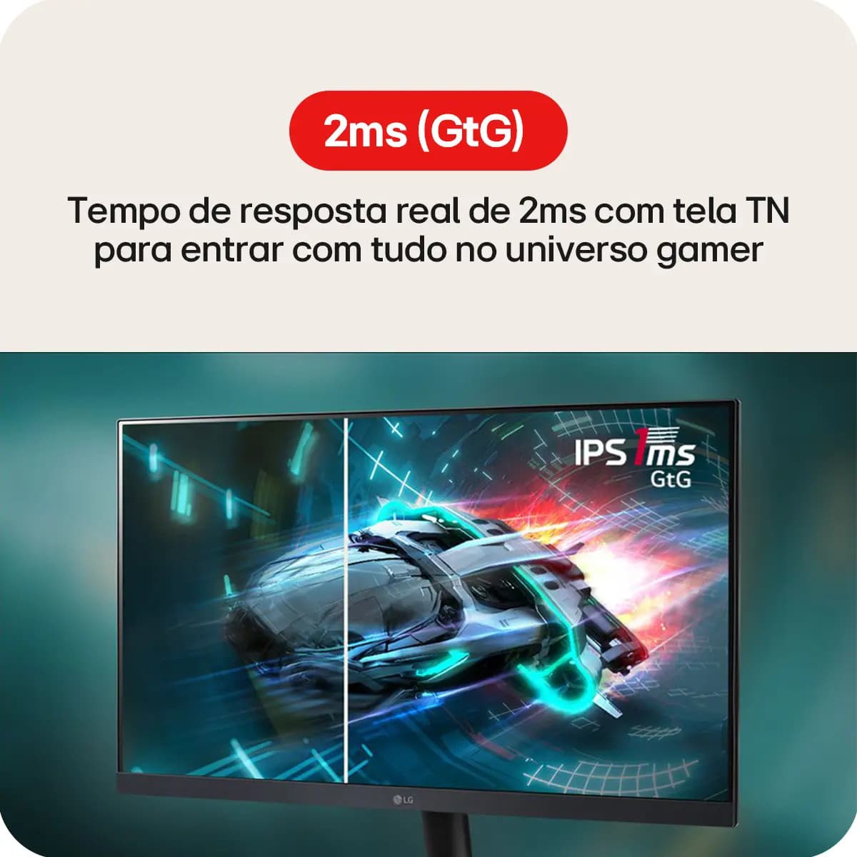 Monitor LG LED 20" - HD+, 75Hz, 2ms, HDMI/VGA, Modo Leitura, Flicker Safe, Black Stabilizer, Dynamic Action Sync, Preto- 20U401A — imagem 6