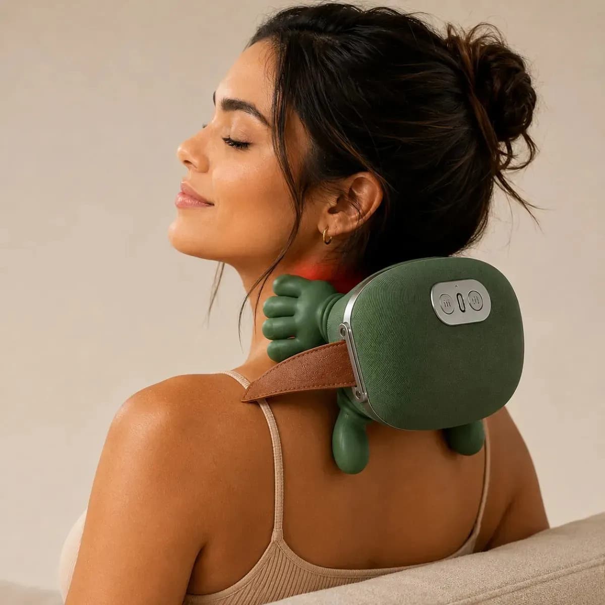 Massageador Mãozinha 3D Creator Brasil Elétrico e Sem Fio com Aquecimento — imagem 2