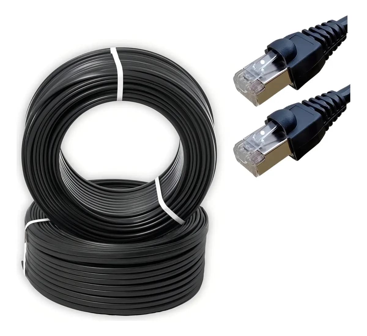 Cabo Internet Cat6 Alta Velocidade 60 Metros Cat 6 Rj45 — imagem 3