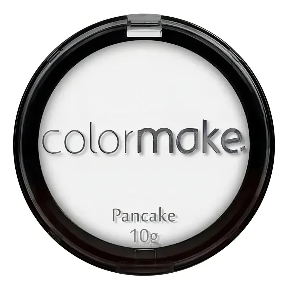 Pancake Pó Branco Colormake 10g Maquiagem Artística Tom Branco
