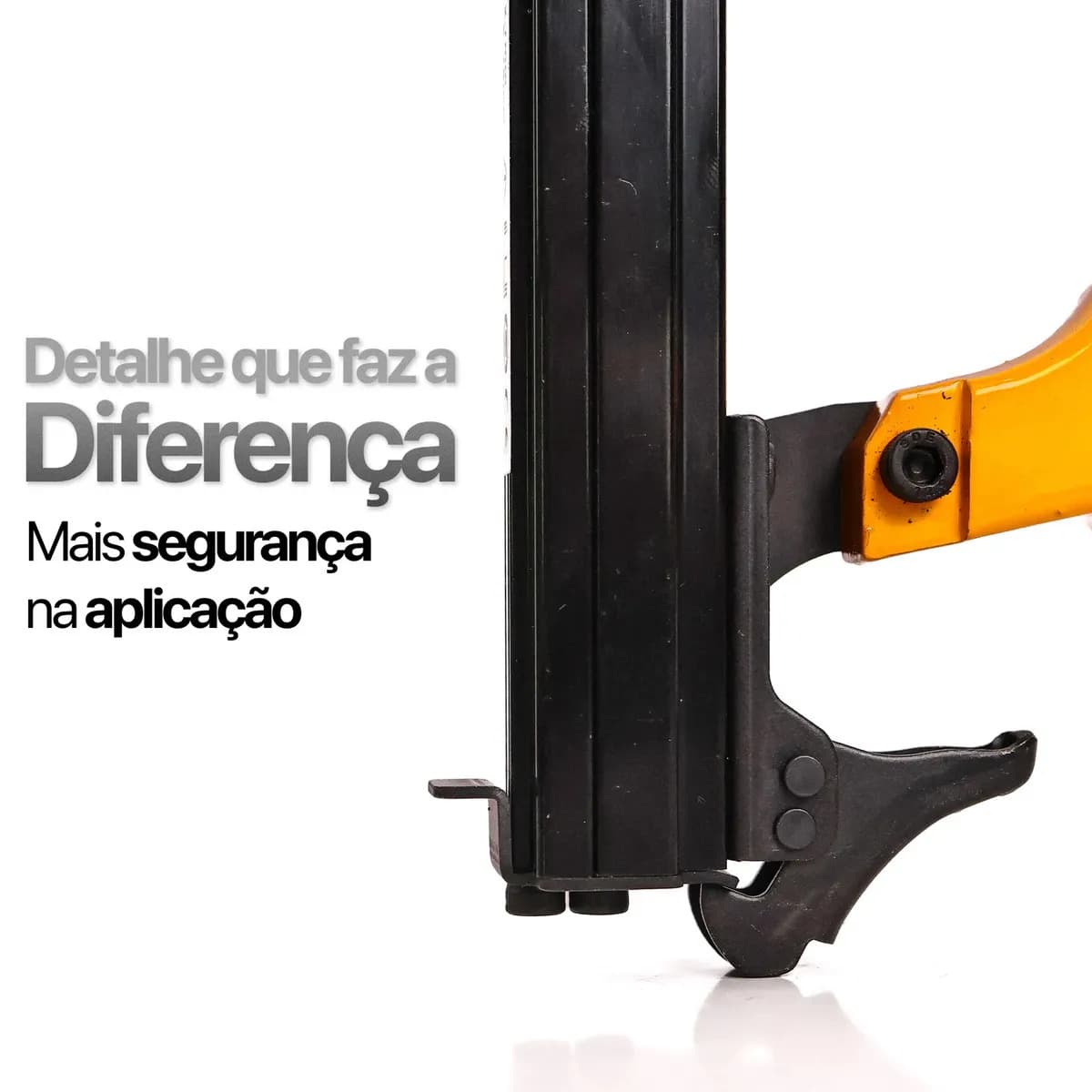 Grampeador Pinador Pneumático 2 em 1 B-TEK DZ-76 Grampo 80/16 e Pino 18GA de 6 a 16mm Tapeceiro Pregar Sofá Estofado Madeira MDF Rodapé Pistola de Pregos Ar Com — imagem 5