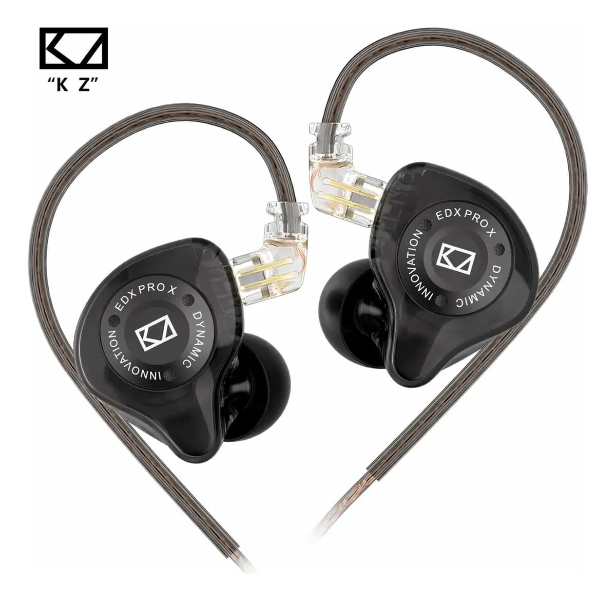 Fone De Ouvido In-ear Gamer KZ EDX Pro X Sem Microfone