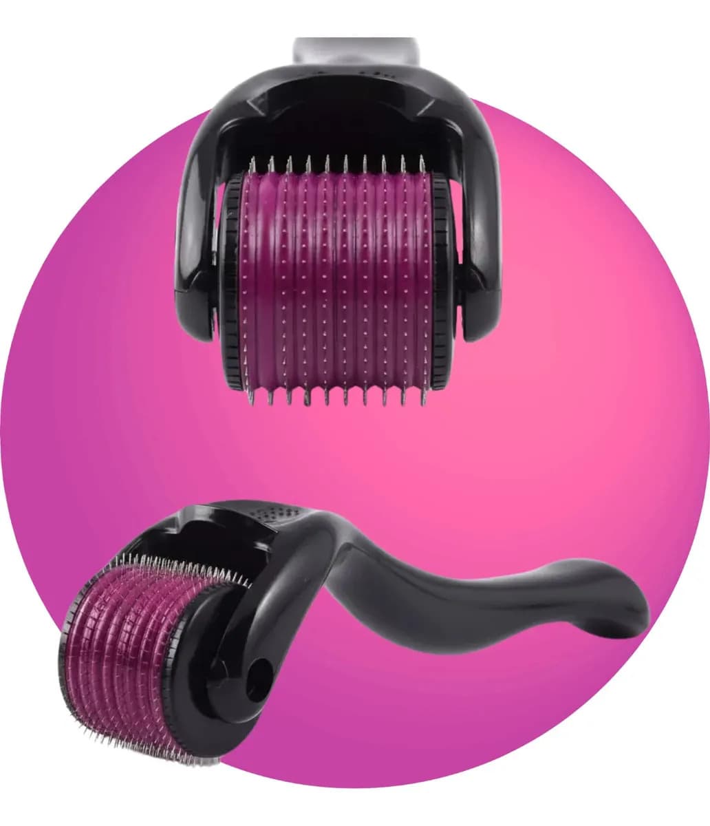 Dermaroller 0,5 Mm Derma Roller Syetem 540 Agulhas Arte da Pesca