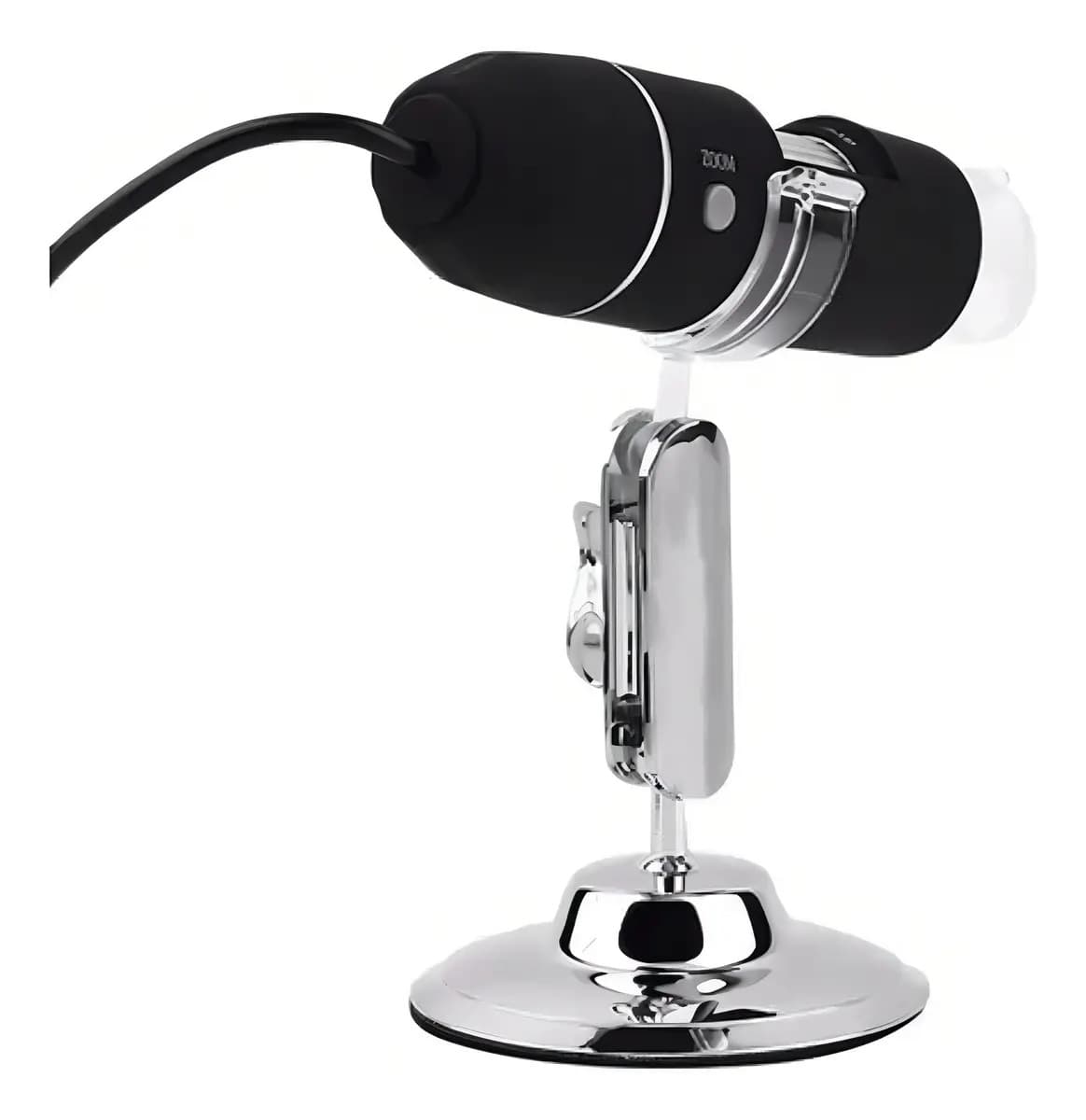 Lupa Microscópica Digital Zoom 1600x Usb Analise Capilar Cel Cor Preto para android — imagem 3