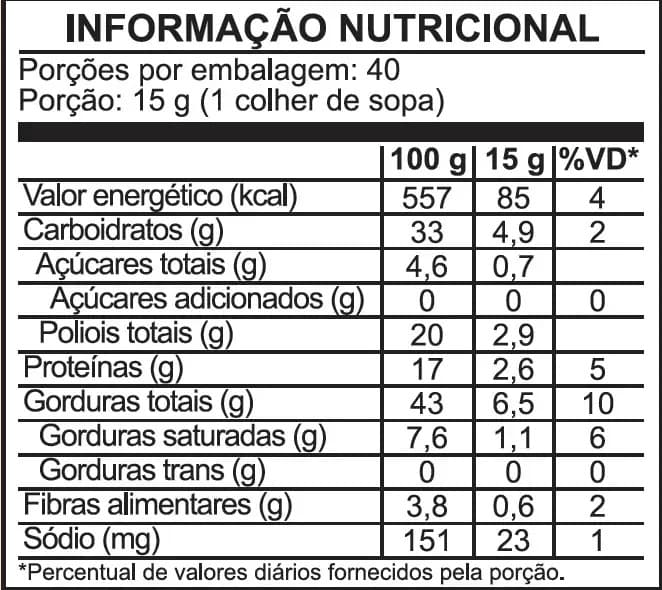 Pasta de Amendoim Dr. Peanut Gourmet de Cookies and Cream 600g — imagem 3