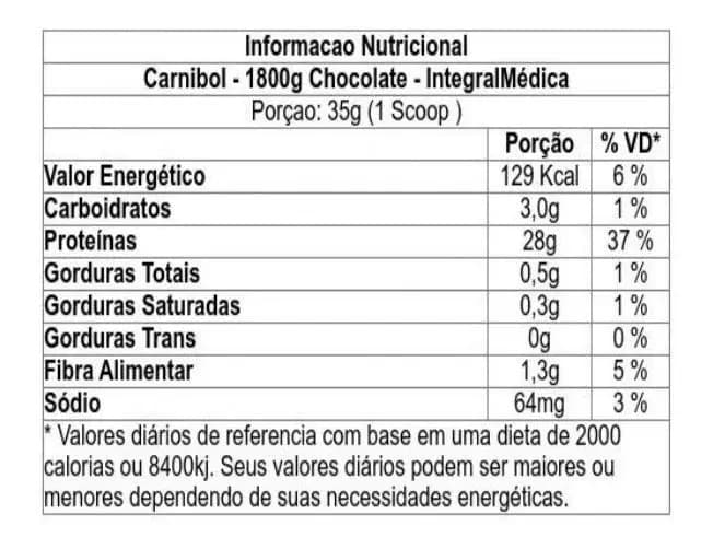 Proteína Darkness Carnibol Beef em pó sabor Chocolate x 1.8kg — imagem 4
