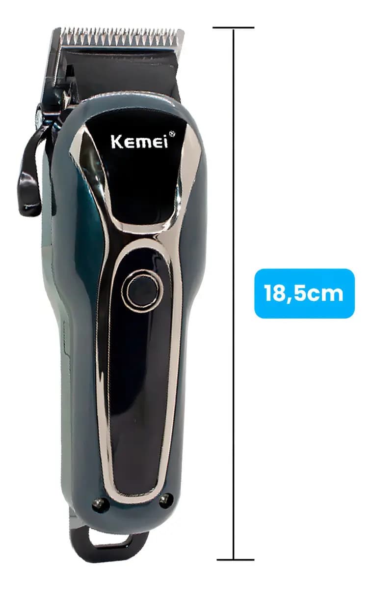 Máquina de Tosa Kemei 1991 Sem Fio 5 W para Cachorros — imagem 3