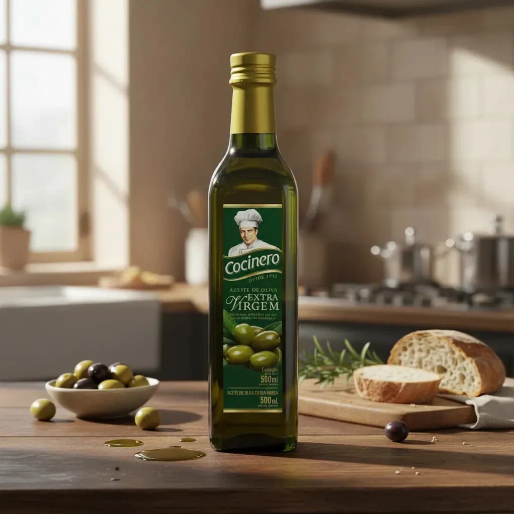 Azeite De Oliva Extra Virgem 500 mL Cocinero Pet — imagem 5
