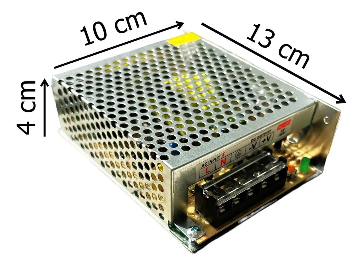 Fonte Chaveada Power Supply 12V 10A 120W Bivolt Com Proteção — imagem 3