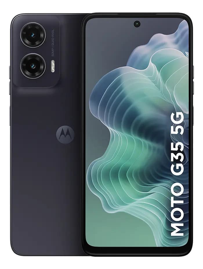 Smartphone Motorola Moto g35 5G - 128GB 4GB RAM+8GB Ram Boost, e Camera 50MP com AI NFC Tela 6.7" com Superbrilho - Grafite