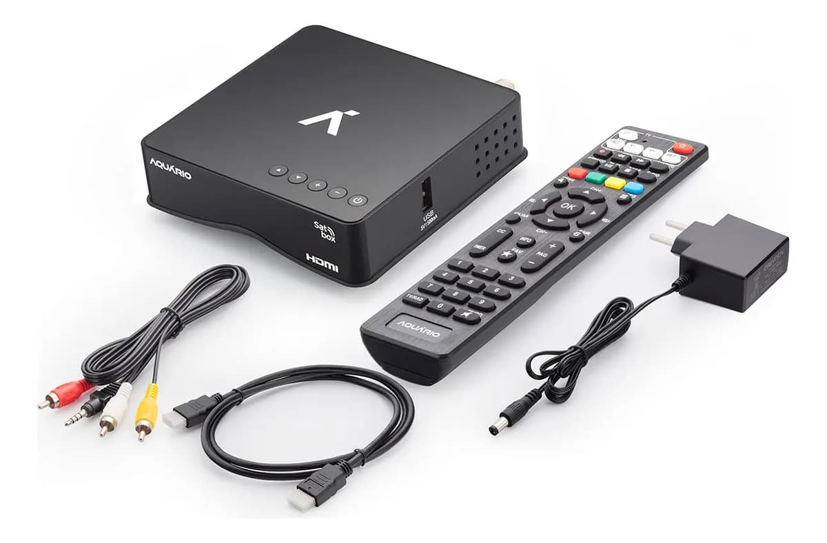 Receptor de TV via Satélite para Parabólicas Banda KU SatBox DTH-9000 — imagem 4