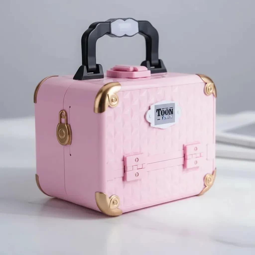 Maleta Dos Sonhos Maquiagem Infantil Teen Skv 120021 Fenzza Cor Rosa — imagem 6