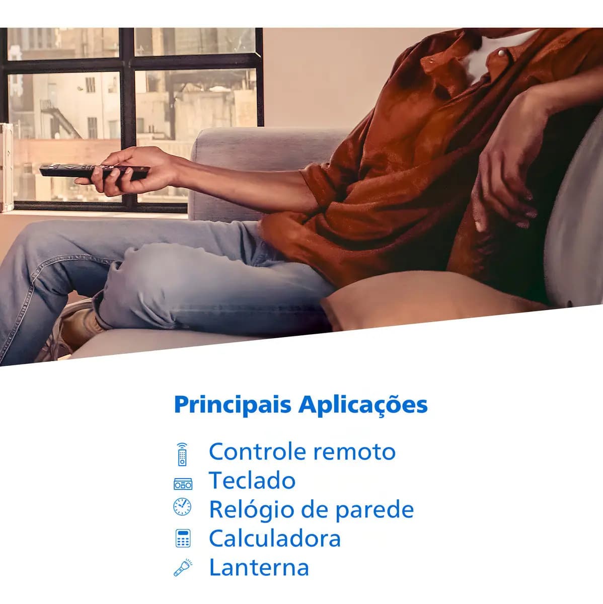 40 Pilhas Zinco Aa Philips Bateria Caixa C/40 Unidades — imagem 3