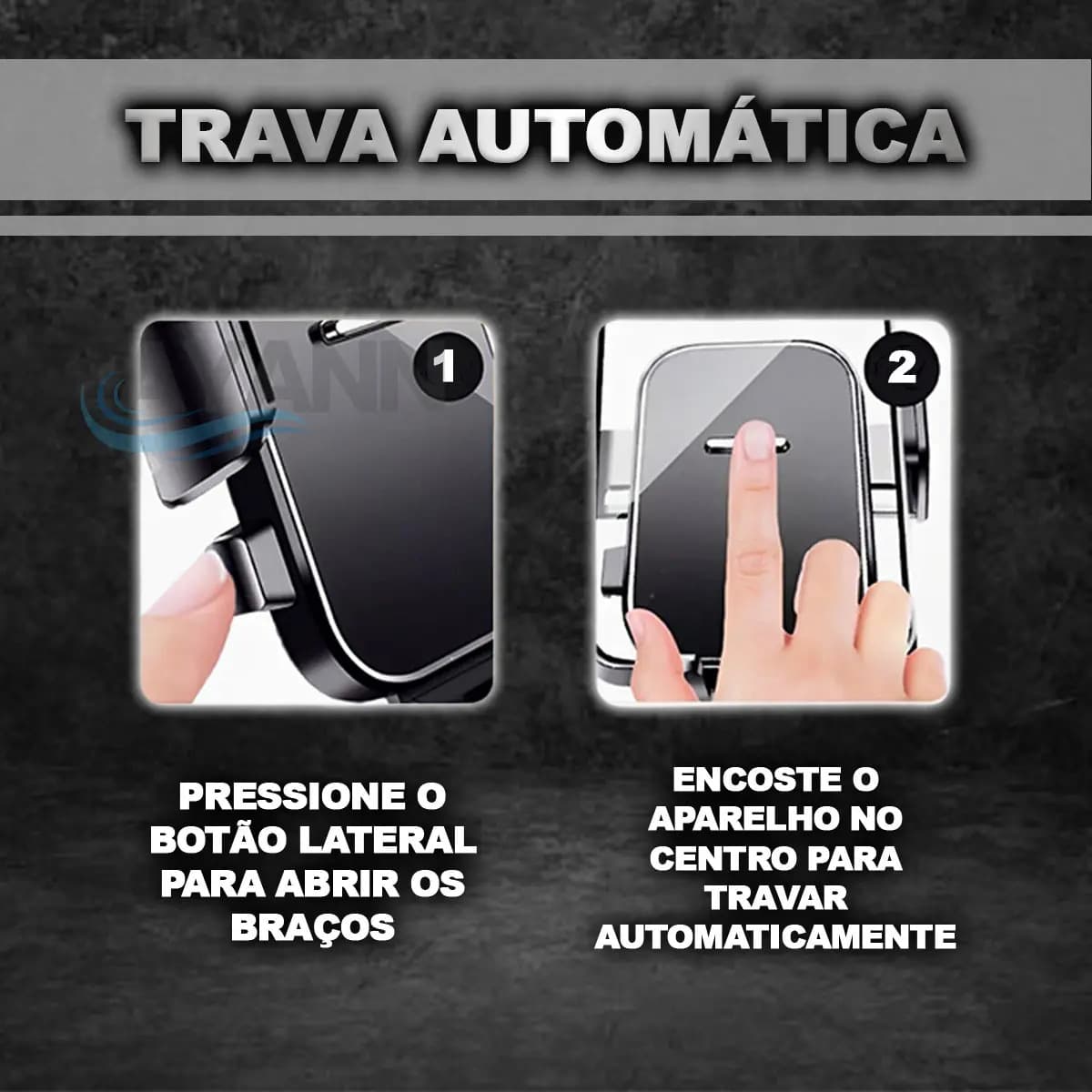 Suporte De Celular Veicular Automotivo Pra Carro Mesa Porta Painel Parede Caminhão Vw Up Jetta Volkswagen Ônix Corolla Gol 360° Universal — imagem 3