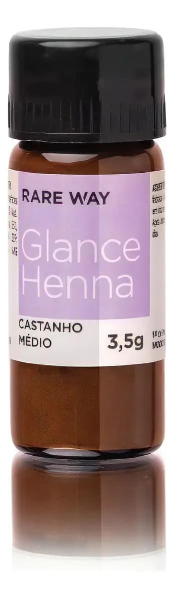 Rare Way Glance Henna Sobrancelhas Castanho Médio À Prova D'Água 15 Dias — imagem 4