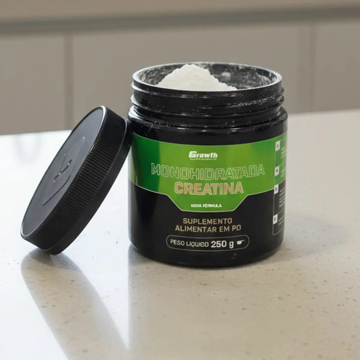 Creatina Growth Supplements Monohidratada em pó Sem sabor x 250g — imagem 3