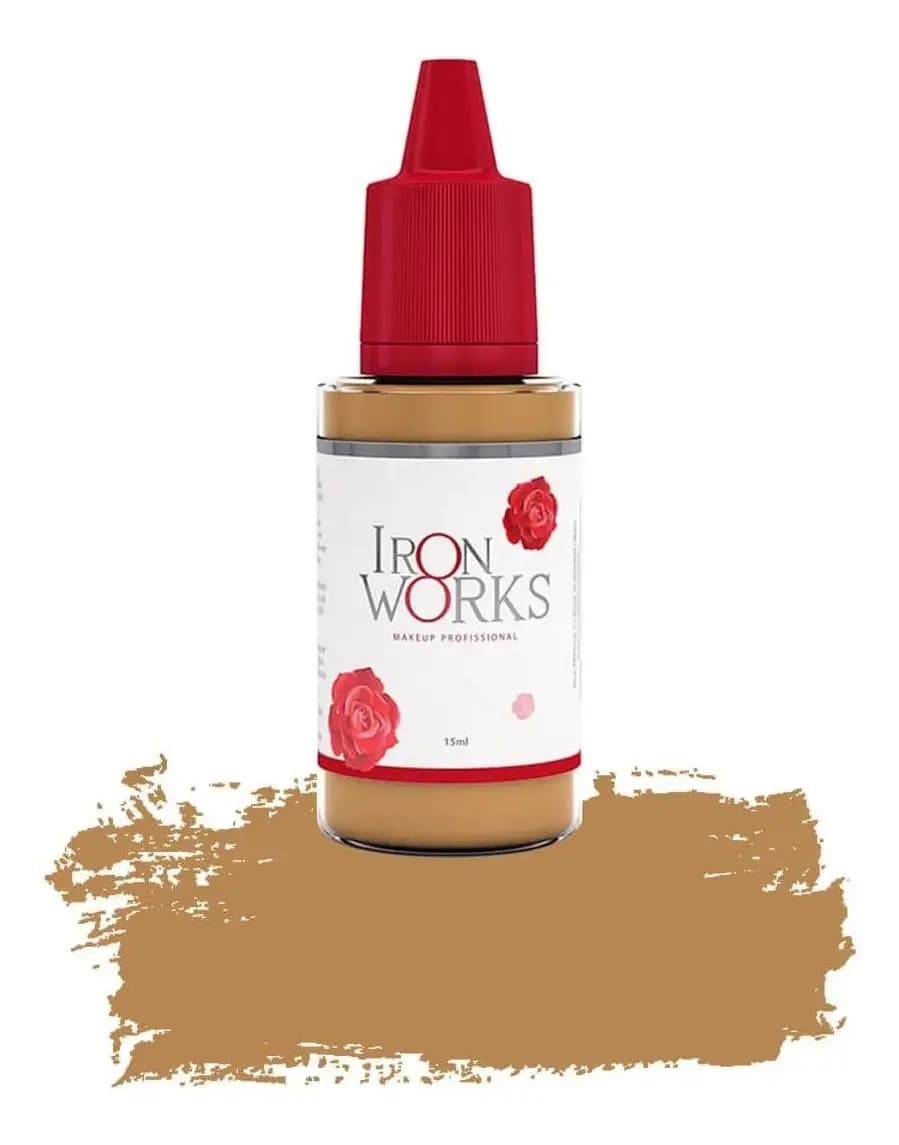 Pigmento Iron Works 15ml - Castanho Claro — imagem 4