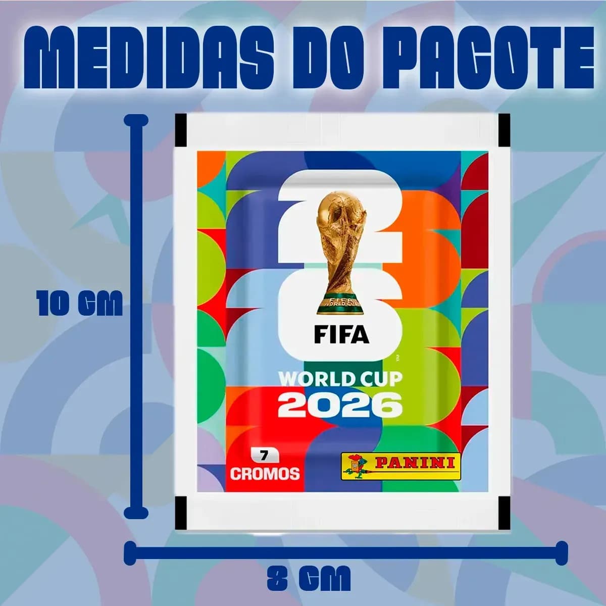 Kit 10 Pacotinhos Figurinhas Panini Copa Do Mundo — imagem 2